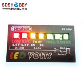 Prolux PX1418 LED Battery Watcher