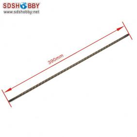 Flexible Axle (Both Square) Positive Dia. =φ6.35 Side=5X5mm Length=390mm for RC Model Boat