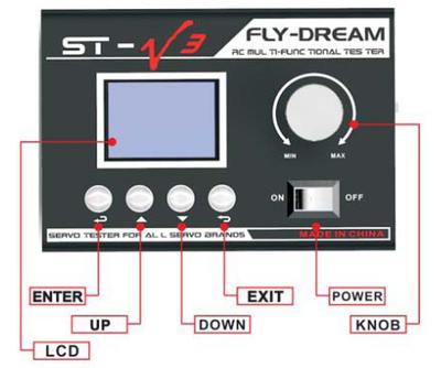 Fly Dream Multifunctional Servo Tester STV3