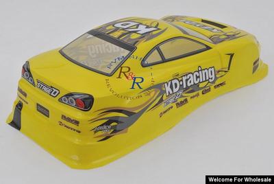 1/10 Hpr Racing Painted RC Car Body (Yellow)