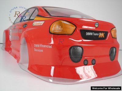 1/10 BMW 320si Analog Painted RC Car Body (Red)