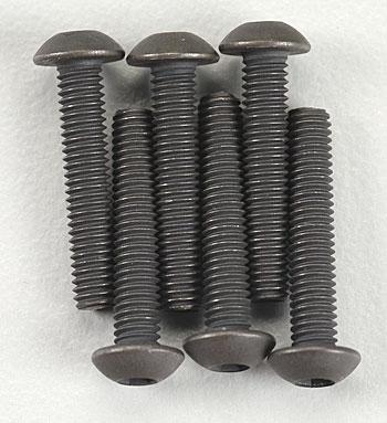 Traxxas Button Head Machine Screw 3X15mm Revo (6) TRA2579