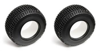 Associated Tire w/Foam Insert SC10 ASC9809