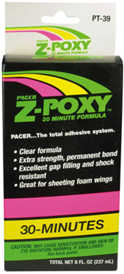 Zap Adhesives PT39 Z-Poxy 30 Minute 8 oz HOUPT39