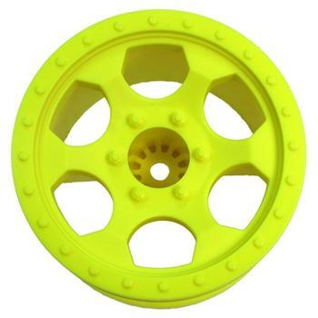 DE Racing Trinidad ST Wheels for Team Associated T4.1 / Yellow DERSTAY