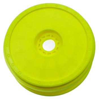 DE Racing Borrego 8 1/8TH Scale Buggy Wheel/ Yellow (4) DERBB8Y