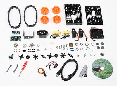 DG012 EV (Explorer Version) Multi Chassis Kit with Rubber Tracks and Accessories.