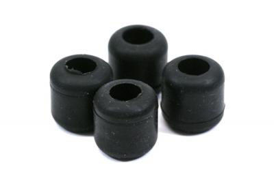 8mm Rubber Nuts for 9mm Landing Skid (4pcs) Black T-Rex700