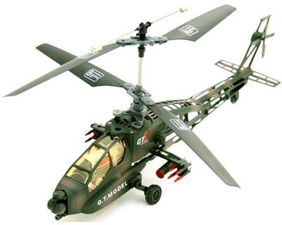 Apache AH-64 Feral-Beast 4ch RC Helicopter with 2.4GHz Remote Control