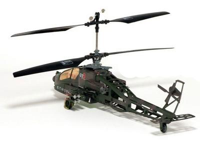 Apache AH-64 Feral-Beast 4ch RC Helicopter with 2.4GHz Remote Control