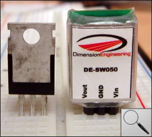 5V 1A Switching voltage regulator