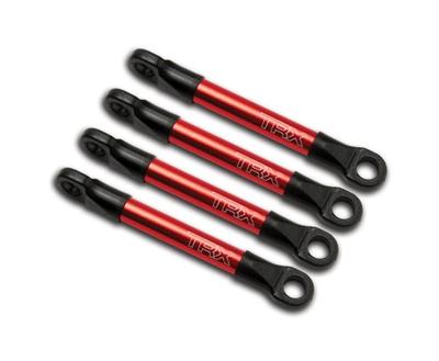 Traxxas Pushrod Alum Anodized Red Assembled VXL (4) TRA7018X