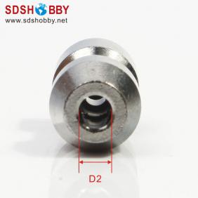 Collet Length=20mm Dia-A=2.3mm Dia-B=3.18mm