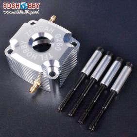 Water jacket CNC Alu. for 26CC China Zenoah engine