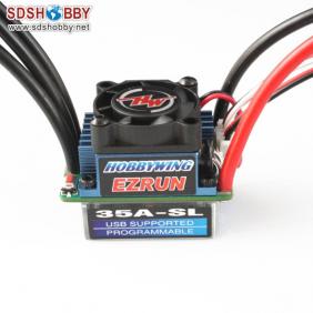 EZRUN Brushless System(35A ESC+13T/3650 Motor+Digital Program Card) for 1/10 1/12 Car (Verison 2.0)