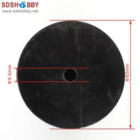 RC Model 3.25″ （82.5mm） Carbon Fiber Spinner with Carbon Fiber Back plate 3K Surface Processing