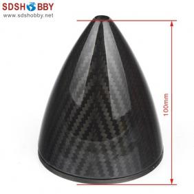 RC Model 3.25″ （82.5mm） Carbon Fiber Spinner with Carbon Fiber Back plate 3K Surface Processing