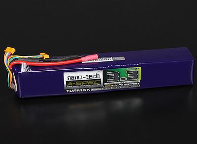 Turnigy nano-tech A-SPEC 3300mah 12S 65~130C Lipo Pack