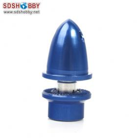 Aluminum Bullet Propeller Adaptor 4.0mm Blue Color