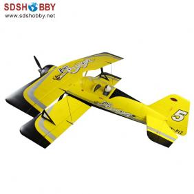 Pitts Model 12 EPO/ Foam Electric Airplane ARF Brushless Version-Yellow Color