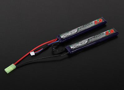 Turnigy nano-tech 2000mah 2S 15~25C Lipo AIRSOFT Pack