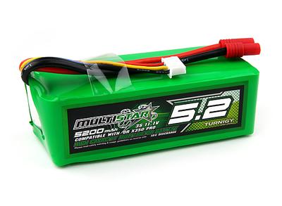 MultiStar High Capacity 3S 5200mAh Multi-Rotor Lipo Pack for QR X350 Pro