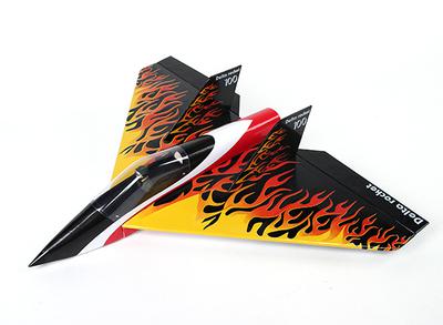 Delta Rocket High Speed Wing - Black 640mm (ARF)