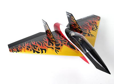 Delta Rocket High Speed Wing - Black 640mm (ARF)