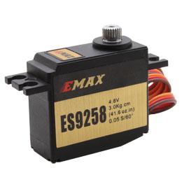 EMAX 27g/ 3.0kg/ .08 sec Micro Servo ES9258