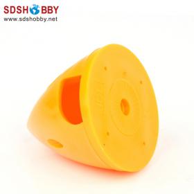 2 Slot Nylon Spinner 3in/76mm--Yellow Color for 2 Blades Propeller