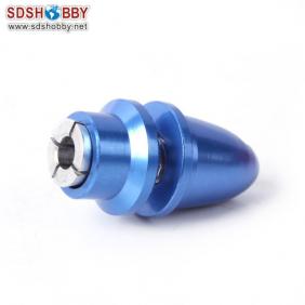 Aluminum Bullet Propeller Adaptor 4.0mm Blue Color