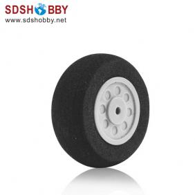 RC Airplane Sponge Wheel D25 x H11 x Φ2mm