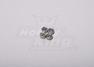 HK-250GT Ball Bearing 5 x 2.5 x 2mm (4pcs/set)