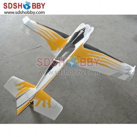 32% Scale 89in Corvus 540 50cc RC Model Gasoline Airplane/Petrol Airplane ARF-Yellow & White Color