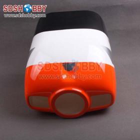 Cowl for 32% Extra330sc 50cc RC Gasoline Airplane (Orange & White) for AG347-C