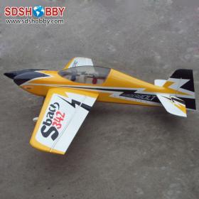 27% Sbach 342 73in Carbon Fiber Version 30-35cc RC Model Gasoline Airplane/Petrol Airplane ARF-Yellow Color