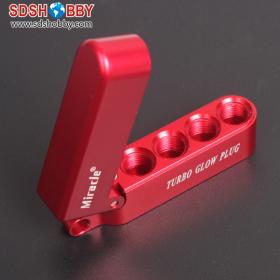 K-019 Turbo Glow Plug Storage Box-Red Color