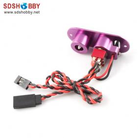 Single Power Switch with Fuel Dot Purple Color