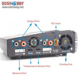 Multi Charger Q6AC  with Built-in Adaptor 110V