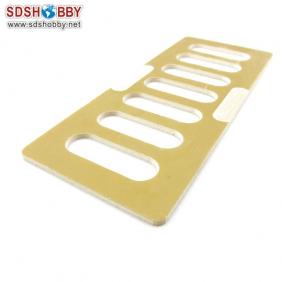 V Boat Battery Tray Made By Epoxy Length=140mm Width=56mm for RC Model Boat