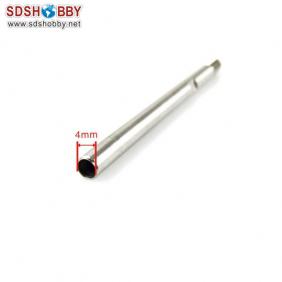 Drive shaft with screw  Length-A=66mm Dia.A=4mm Dia-B=3.17mm