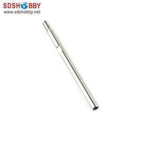 Drive shaft with screw  Length-A=66mm Dia.A=4mm Dia-B=3.17mm