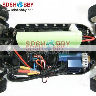 1/10 on-Road Brushless Racing Car/ RC Electric Car RTR (#102431) with 2.4G Radio, 4WD, 3900KV Motor