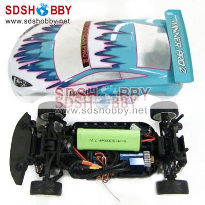 1/10 on-Road Brushless Racing Car/ RC Electric Car RTR (#102431) with 2.4G Radio, 4WD, 3900KV Motor