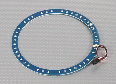 LED Ring 145mm White w/10 Selectable Modes