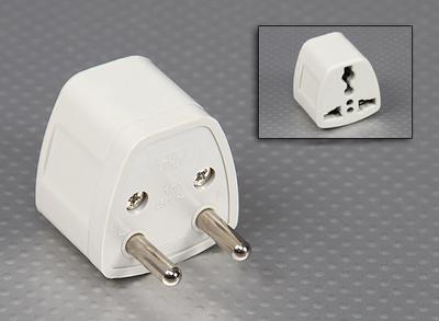 European Standards Europlug Multi-Standard Sockets Adaptor