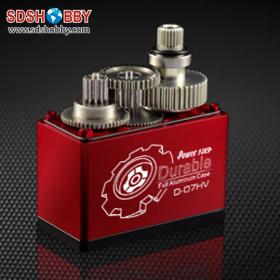 Power HD 7kg 8.4V HV Ultra Premium Brushless Digital Servo D-07HV with Metal Gears and Double Bearings