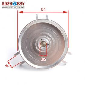 Spinner for 3 Blades Fold Prop D50*d6.0*H52mm