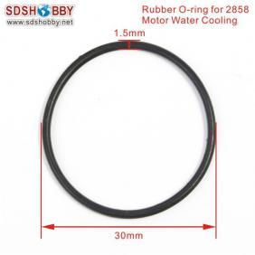 Rubber O-Ring/ Seal Ring Dia. =30 Thickness=1.5 for 2858 motor Water Cooling RC Model Boat