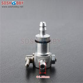 Three Way Gasoline/Nitro Fuel Filter with Switch for RC Model￠4mm/￠3.85mm/￠3.85mm